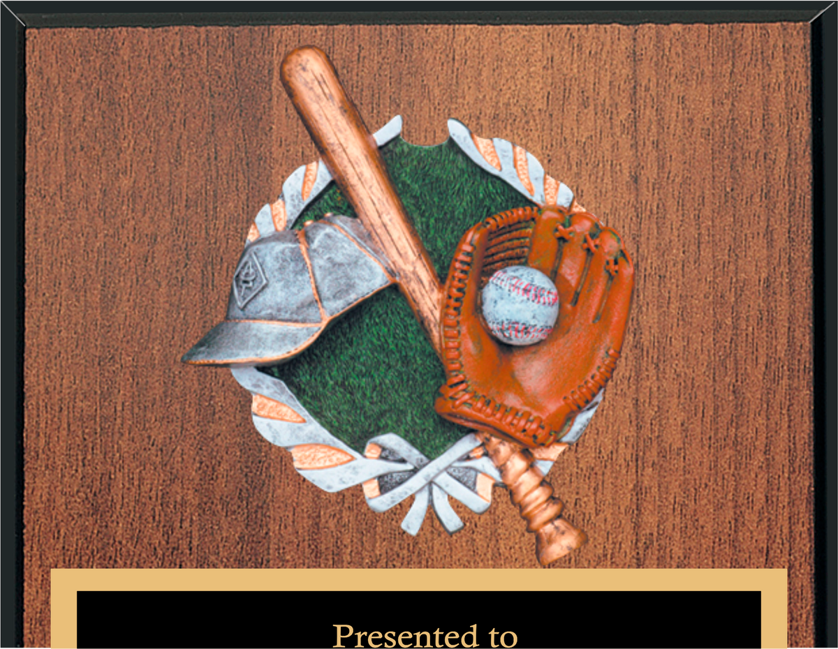 SPECIAL PB 7x9 Plaque w/ Color Resin Mount Included – Trophy Shop