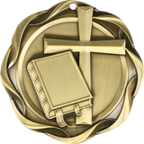 #45014 Religion Fusion Medal 3" with Ribbon