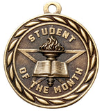 MS Scholastic Medals with Ribbon