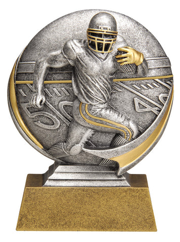 MX509 Motion Xtreme Football Male Resin Trophy