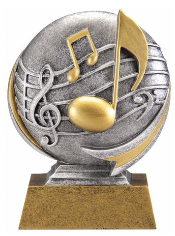 MX512 Motion Xtreme Music Resin Trophy