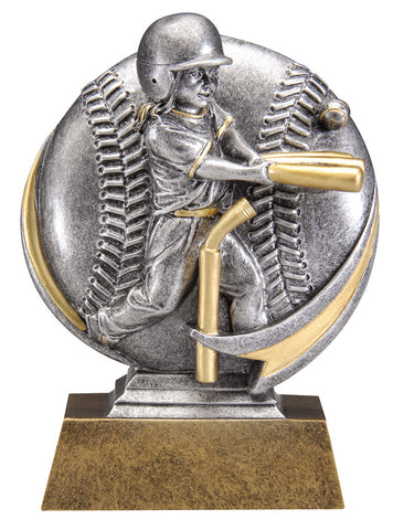 MX520 Motion Xtreme T-Ball Female Resin Trophy