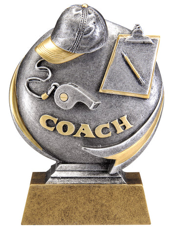 MX531 Motion Xtreme Coach Resin Trophy