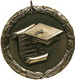 XR Series Academic Medals 2" with Ribbon