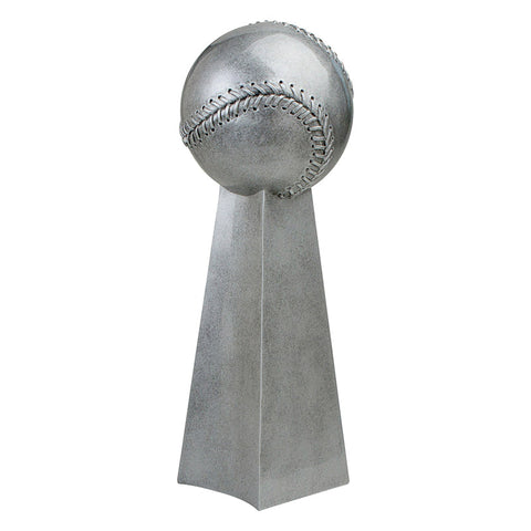 RXA11 Silver Resin Baseball Tournament Trophy