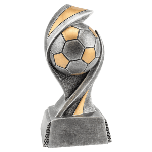 EMB154 Soccer Embrace 6.5" Resin