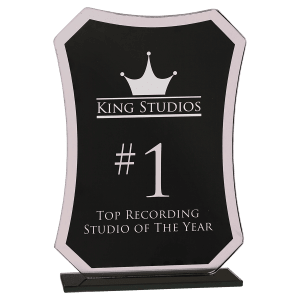 Black Reflection Glass Award