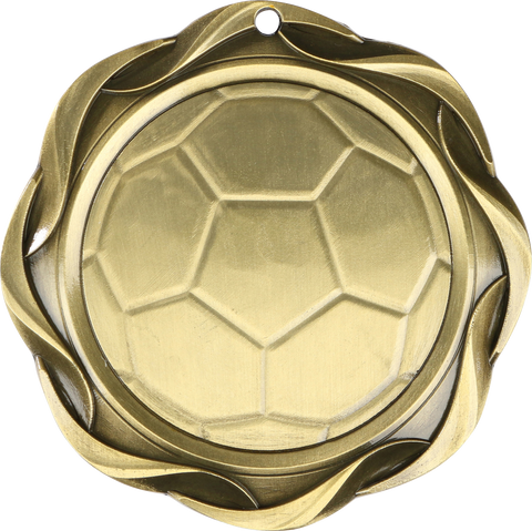 #45015 Soccer Fusion Medal 3" with Ribbon