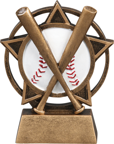 56903GS Orbit Resin Baseball Trophy