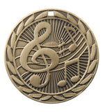 FE-230 Music Medal 2" with Ribbon