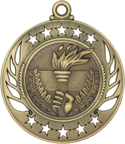 GM110 Torch Medal 2.25" with Ribbon