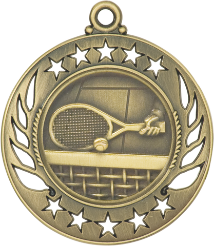 GM116 Tennis Medal 2.25" with Ribbon