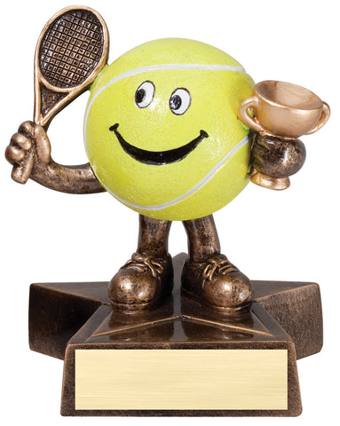 LBR15 Lil' Buddy Tennis Resin Trophy