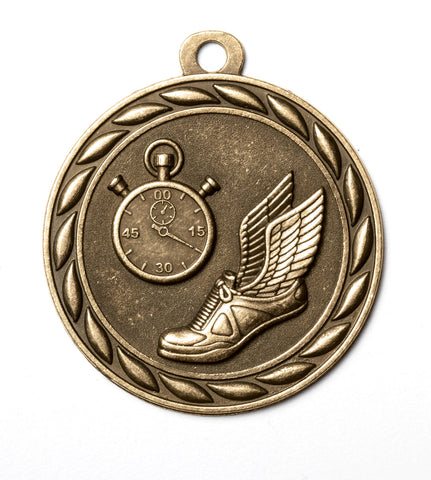 MS353 Sports Medal - Track 2" with Ribbon