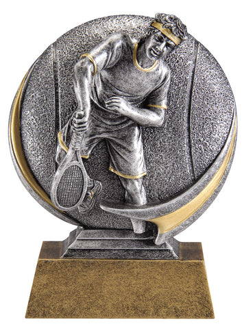 MX521 Motion Xtreme Tennis Male Resin Trophy