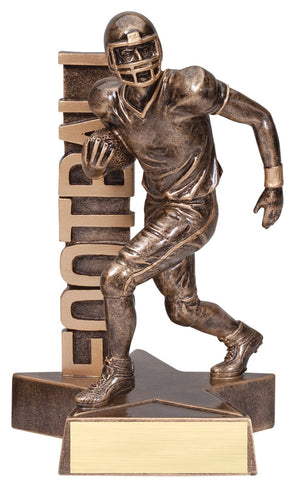 Billboard Series Resin Football Trophy