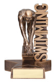 Billboard Series Resin Male Swimming Trophy