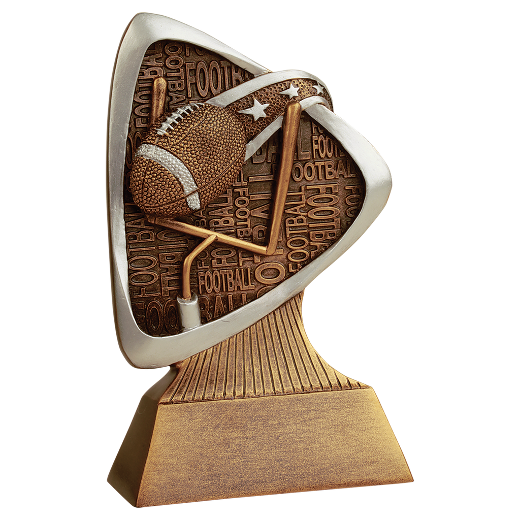 Trophe Football TRD105 Triad Football Resin – Trophy Shop Mobile