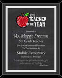 Teacher of the Year Plaque - Full Color