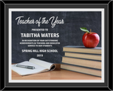 Teacher of the Year Plaque - Full Color