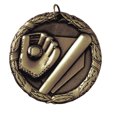 XR-200 Baseball Medal 2" with Ribbon