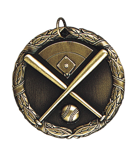 XR-201 Baseball Medal 2" with Ribbon