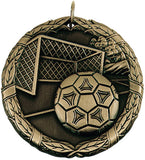 XR-213 Soccer Medal 2" with Ribbon