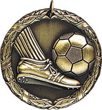 XR-214 Soccer Medal 2" with Ribbon