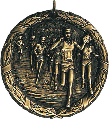 XR-215 Cross Country Medal 2" with Ribbon
