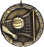XR-224 Volleyball Medal 2" with Ribbon